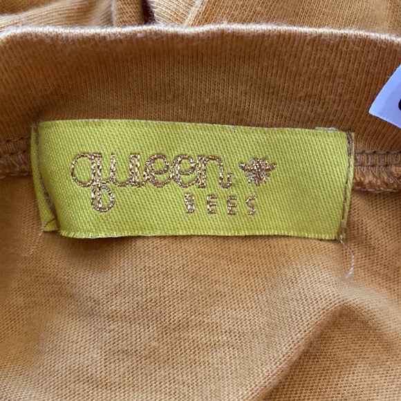 Long Sleeved Mustard Yellow Crop Top. - Picture 3 of 3